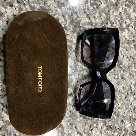 Real Authentic 6months old like new Tom Ford Sunglasses with matching case Tom Ford FT0698 Sunglasses | LensCrafters main image 2